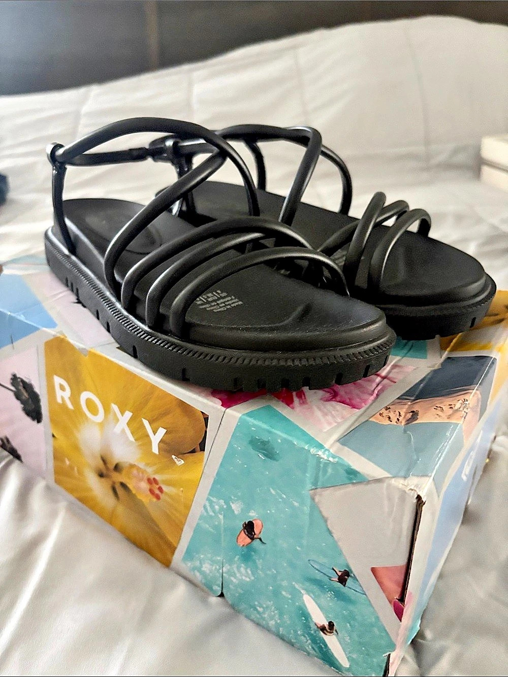 Roxy Brooke Black US 8 Like New